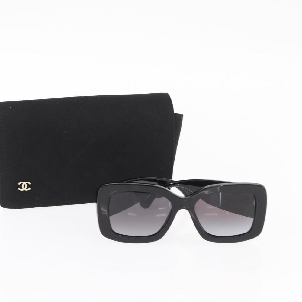 CHANEL Sunglasses plastic Black CC Auth yk20142V - Picture 12 of 13
